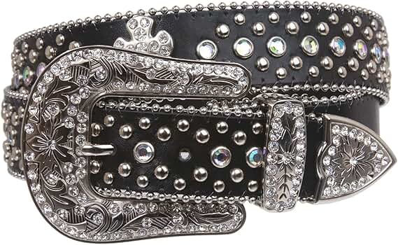 美品 【希少パターン】 HTC studs rhinestone belt 36 美品 【希少パターン】 HTC studs rhinestone belt 36