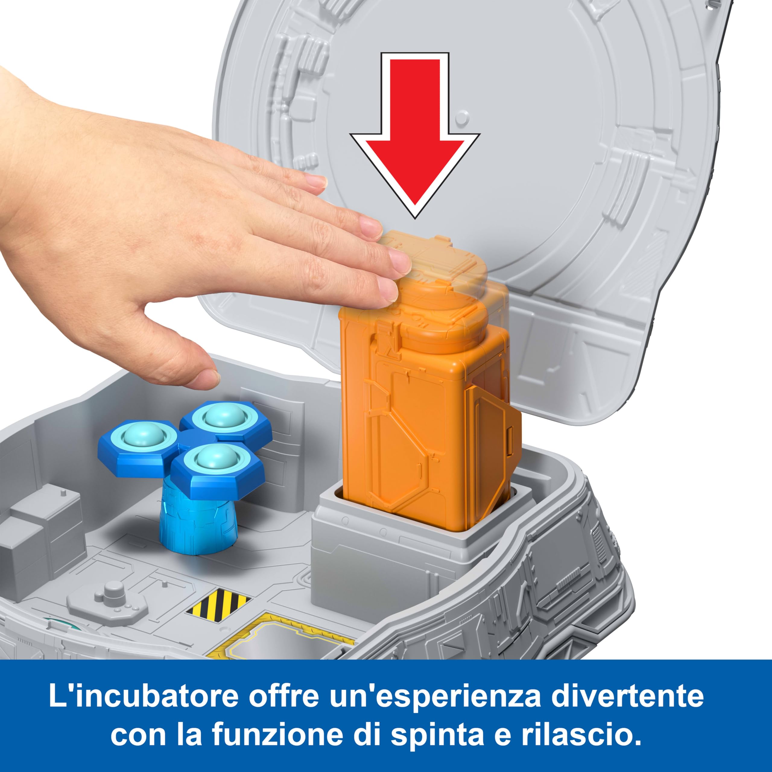 Mattel Jurassic World - Laboratorio Sensoriale Distortus Rex, set con 8 mini dinosauri, argilla da modellare e funzionalità interattive con custodia richiudibile, 4+ anni, JKG89