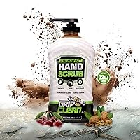 Vista 7 de Grip Clean Limpiador de manos ultra resistente para mecánicos, tecnología de infusión de cáscara de nogal y arcilla que elimina grasa, aceite