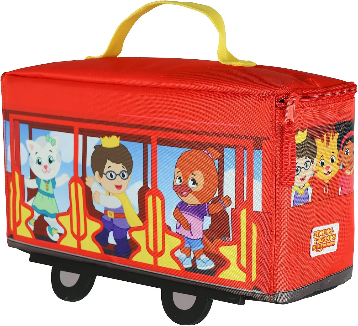 INTIMO Daniel Tiger's Neighborhood Insulated Lunch Bag Trolley 13" Soft Lunchbox Tote