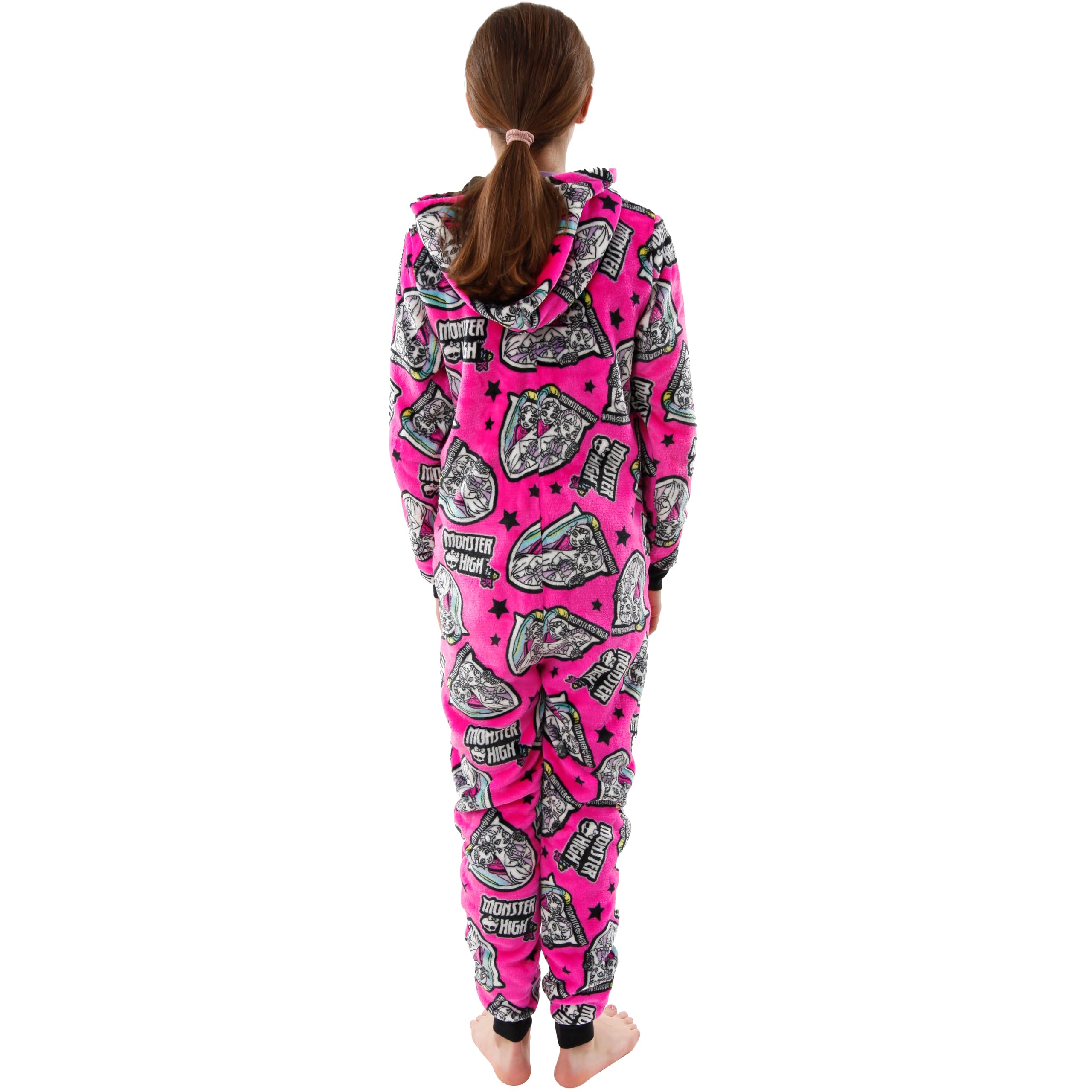 Monster High Onesie | Fleece Onesie Für Mädchen | Mädchen Schlafanzug