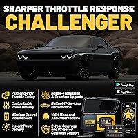 Vista 2 de PEDAL COMMANDER Controlador de acelerador compatible con Dodge Challenger 2008-2023, Plug-and-Play, 4 modos de conducción, 36 ajustes, antirrobo