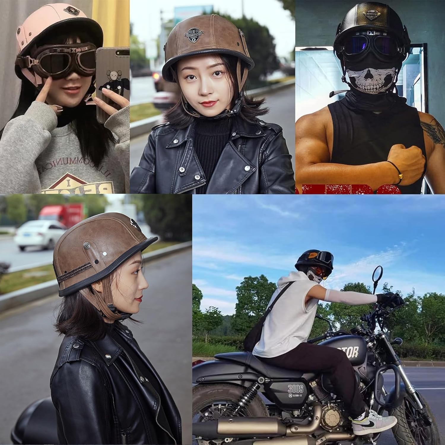 【DIYANQUAN】★正規品★DIYANQUAN 半ヘル ドイツ軍ヘル ハーフ 半帽 ジャーマンヘル アメリカン タフなミリタリーテイストの半キャップ 耐衝撃仕様