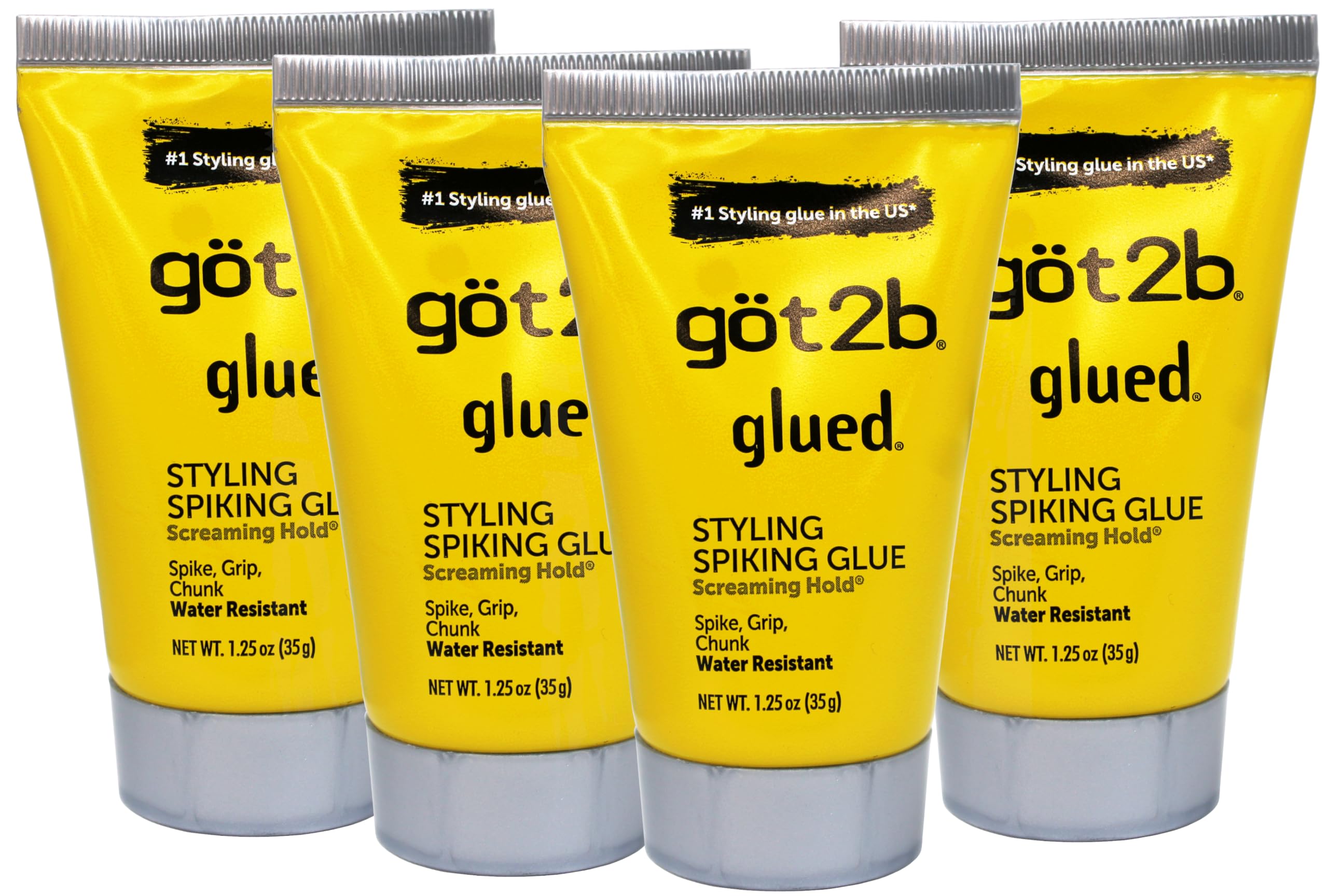 got2b Schwarzkopf Glued Styling Spiking Glue 1.25 oz (Pack of 4)4