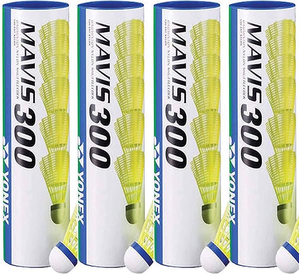 YONEX Mavis 300 White Volani - (1 dozzina) - 4