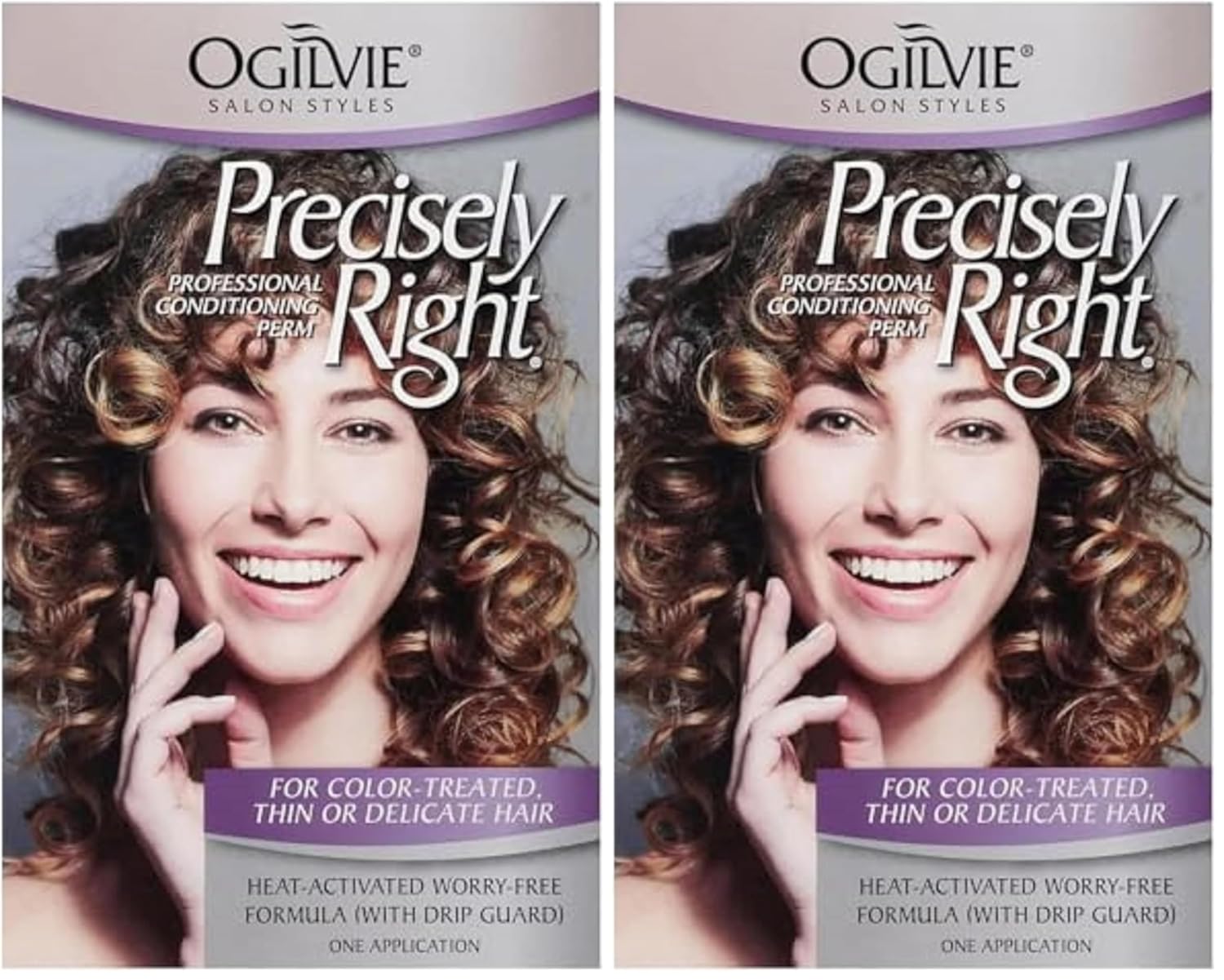 Ogilvie Salon Styles Professional Conditioning Perm for Color Treated, Thin or Delicate Hair (Pack of 2)