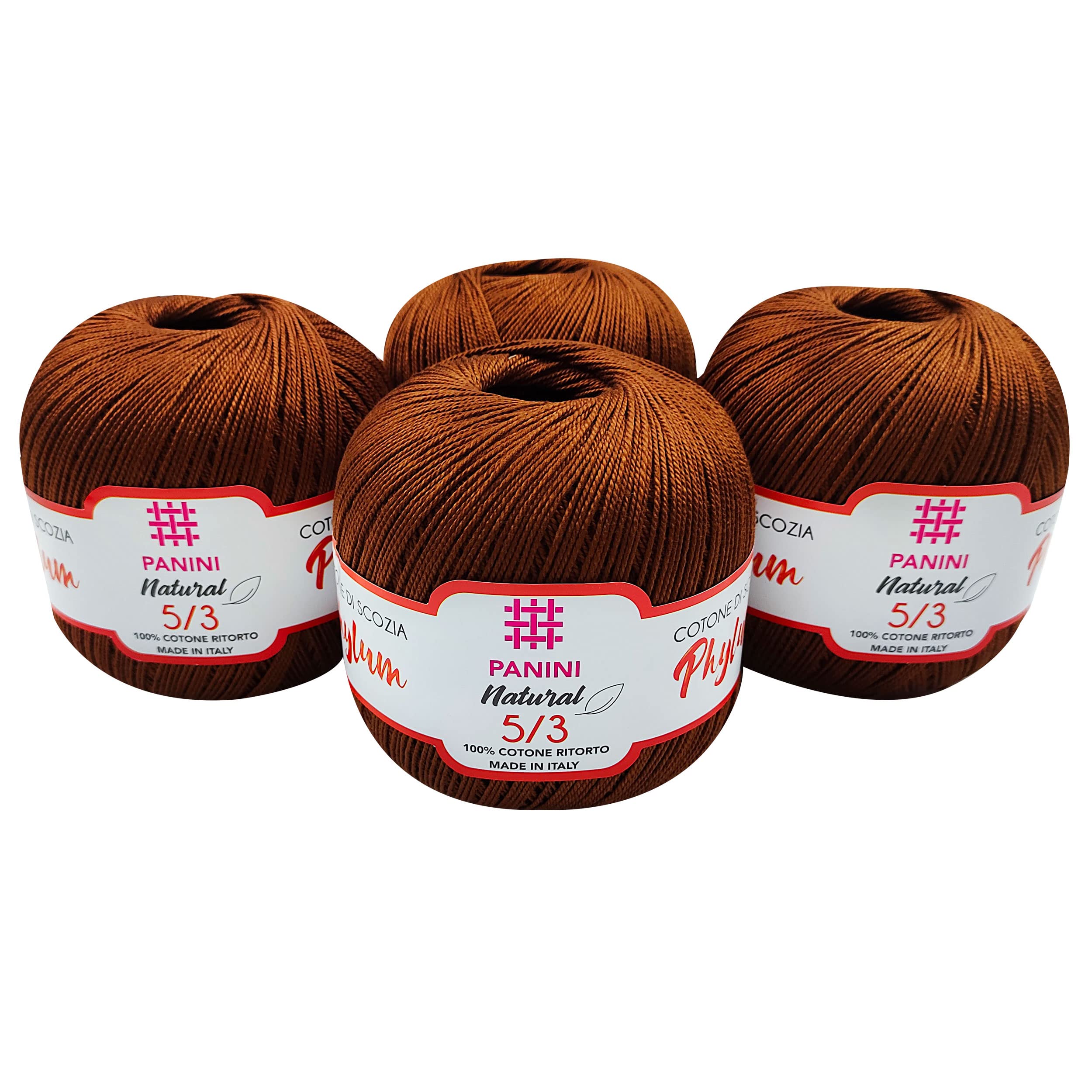 Algodón Phylum Título 3 Hilo de Algodón para Tejer crochet manualidades espesor 3 grueso