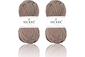 NICEEC Basket Yarn: Create Cozy Crafts with Fabric Cloth Yarn