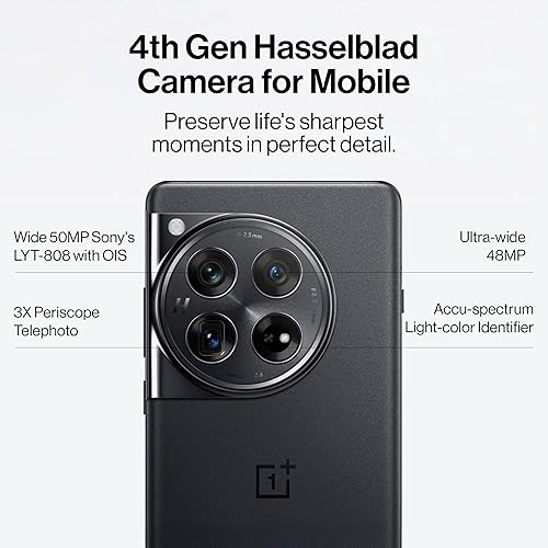 Miniatura 10 de OnePlus 12,16 GB de RAM+512 GB, Dual-SIM, teléfono inteligente Android desbloqueado, soporta carga inalámbrica de 50 W, último procesador móvil,