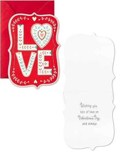Miniatura 2 de Hallmark Paquete de tarjetas de San Valentín, amor (6 tarjetas de San Valentín con sobres)