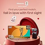 Hisense 98' Class QD5 Series (98QD5QG, 2025 Model) Best Value Hi-QLED 4K UHD Smart Google TV, Native144Hz, Motion Rate 480, Dolby Vision Atmos, HDR 10+, AMD FreeSync Premium, MEMC, VRR, ALLM