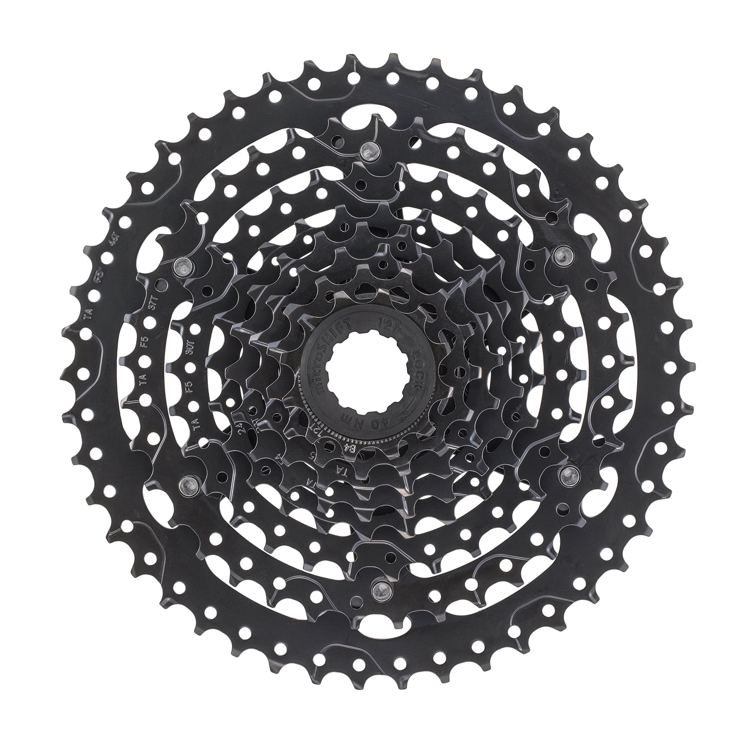 Amazon.com : microSHIFT | Acolyte H-Series Cassette | 8 Speed | 12