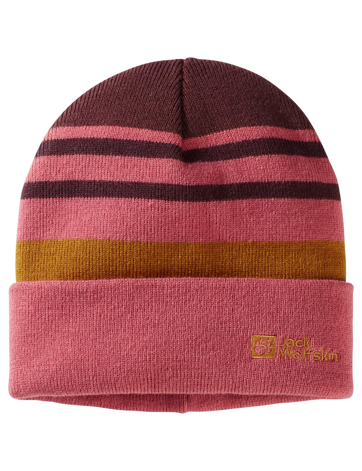 Jack Wolfskin Unisex Children's Stripy Knit Beanie K