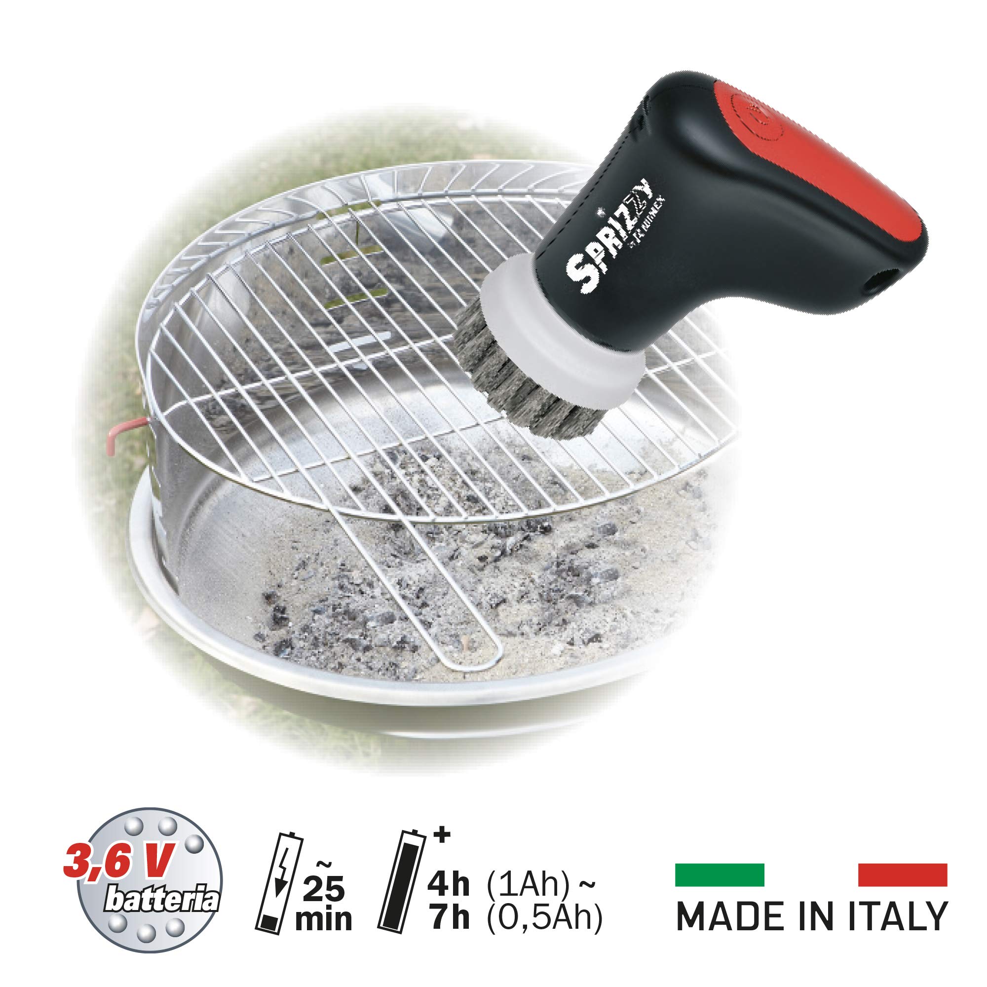 Spazzola Per Trapano HUAWELL - Per Pulizia Griglie, Affumicatori E Superfici Dure