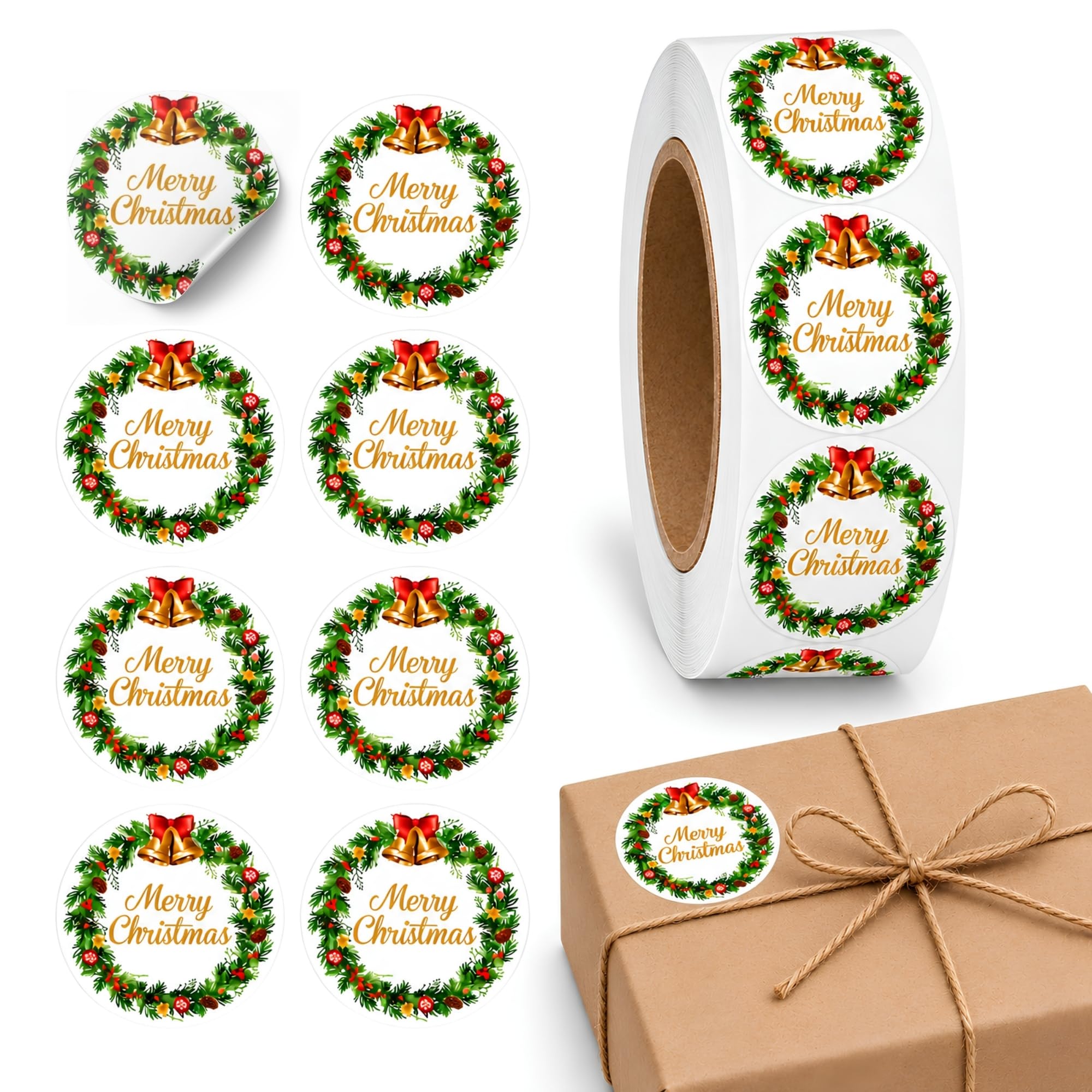 Pegatinas de Merry Christmas para Niños, Christmas stickers, 1 Unidad - imagen 1