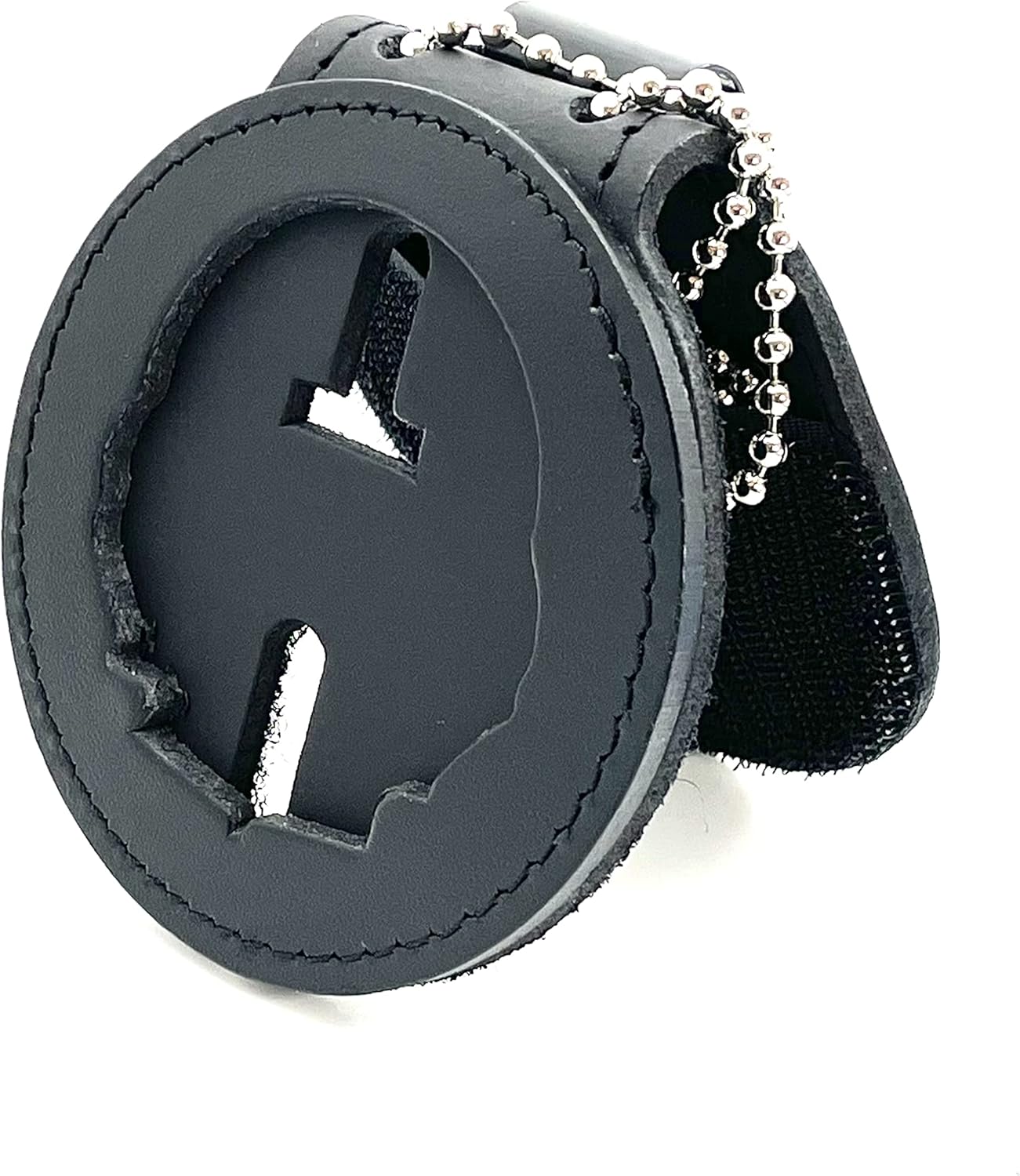 Perfect Fit Shield Wallets Florida Highway Patrol FHP Belt Clip Badge Holder with Neck Chain