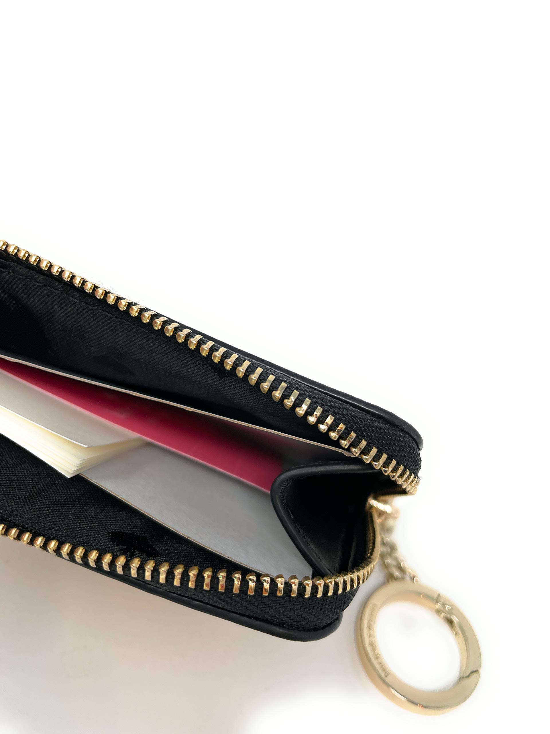 Kate Spade Card Holder Keychain Tutu Pink Margaux Small Keyring Wallet