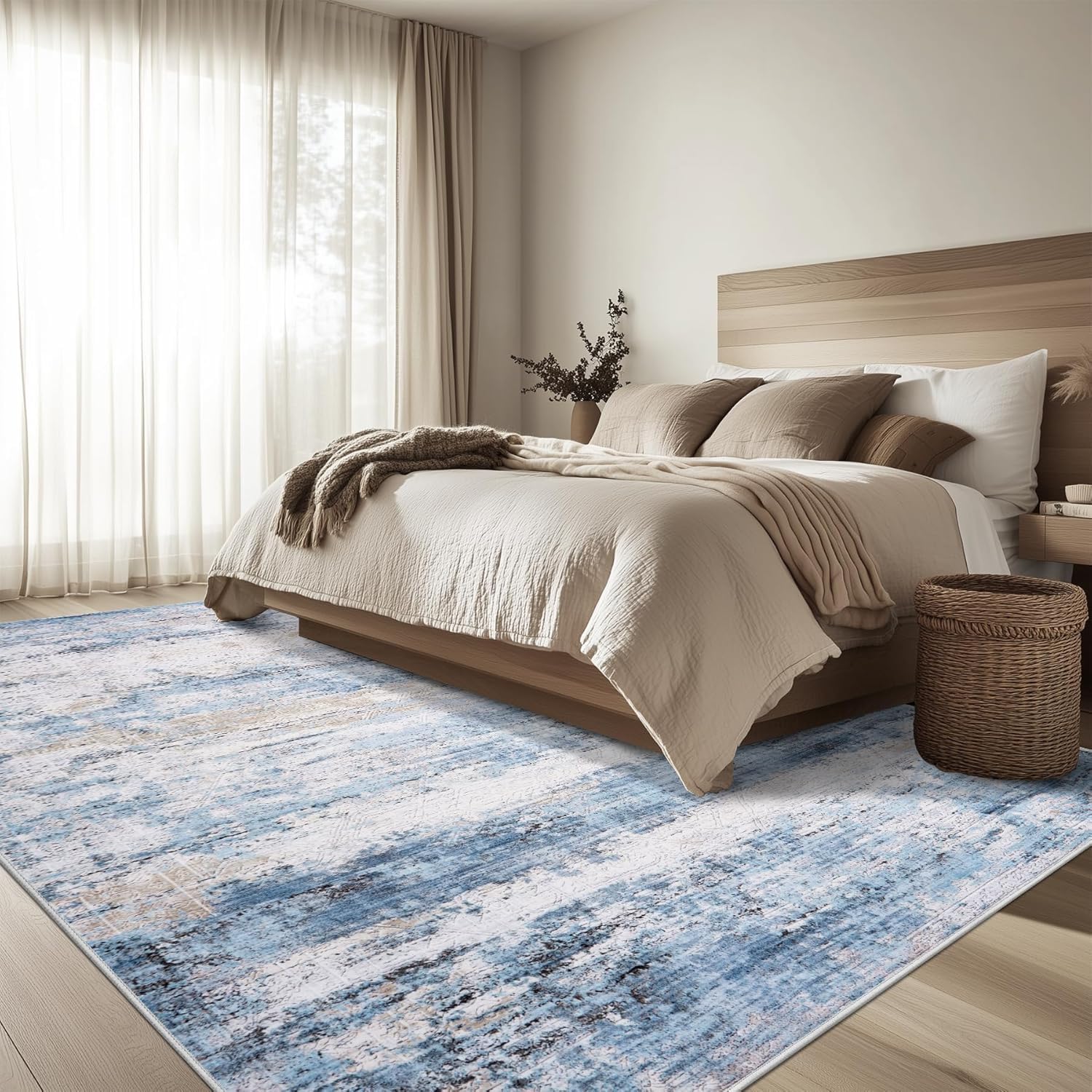 Tapis salle à manger lavable et antidérapant 180x270