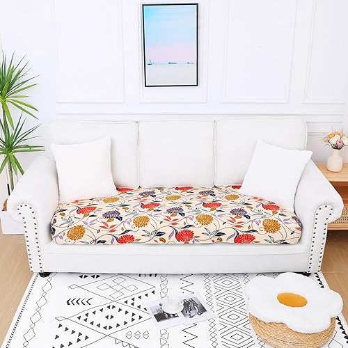 Miniatura 133 de Smiry Fundas de cojín de sofá con estampado, fundas de sofá elásticas y suaves para sofá, funda de sofá antideslizante lavable protector de muebles