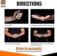 Vista 2 de MUTE Tiza deportiva líquida con colofonia, recarga de 6.8 fl oz