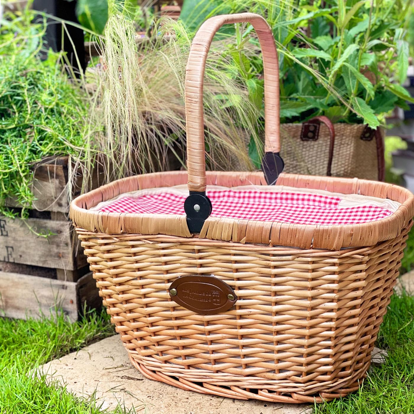 LES JARDINS DE LA COMTESSE Cestino Picnic 6 Persone Marine - Erresse Shop