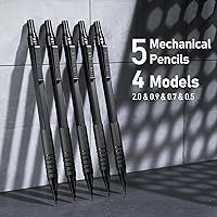 Vista 2 de Four Candies Lindo juego de portaminas + portaminas negro