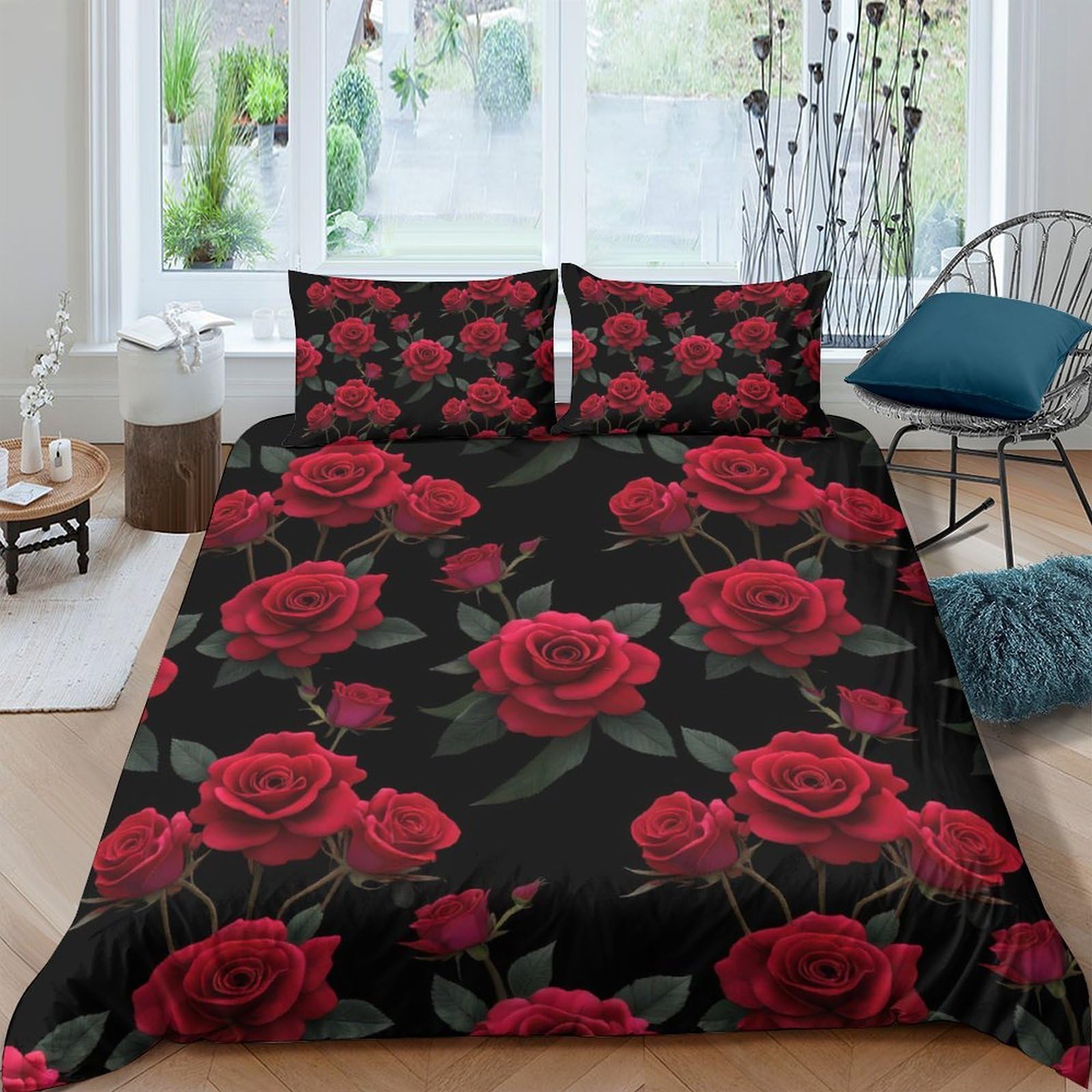 GPLZQXKJNH Galaxy Starry Sky Duvet Cover 3D Printed Microfiber Bedding Set with 2 Pillowcases for Bedroom Decor and Home Use Single（135x200cm）