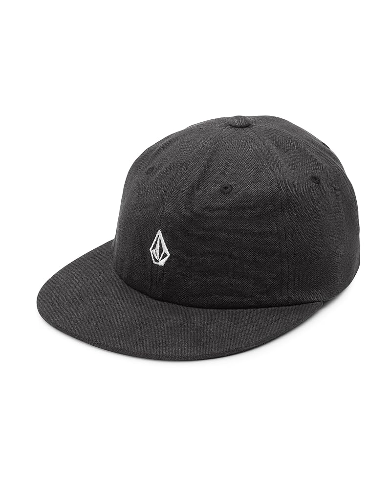 Volcom Men's Regular Full Stone Dad Hat, Black 1, One Size