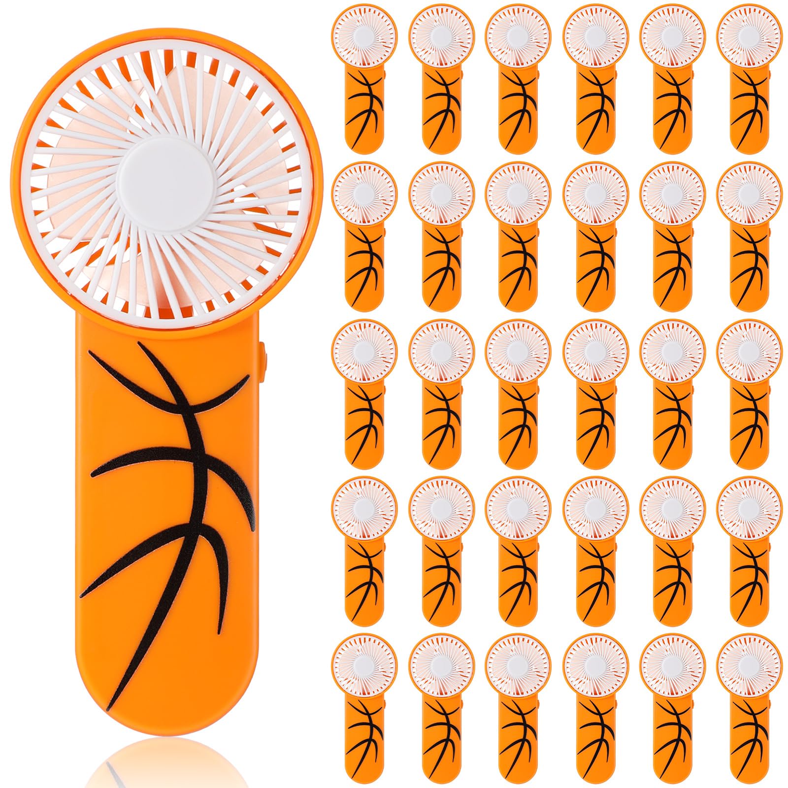 Mini ventilateur de poche contre chaleur Riakrum 30 pcs pour sport