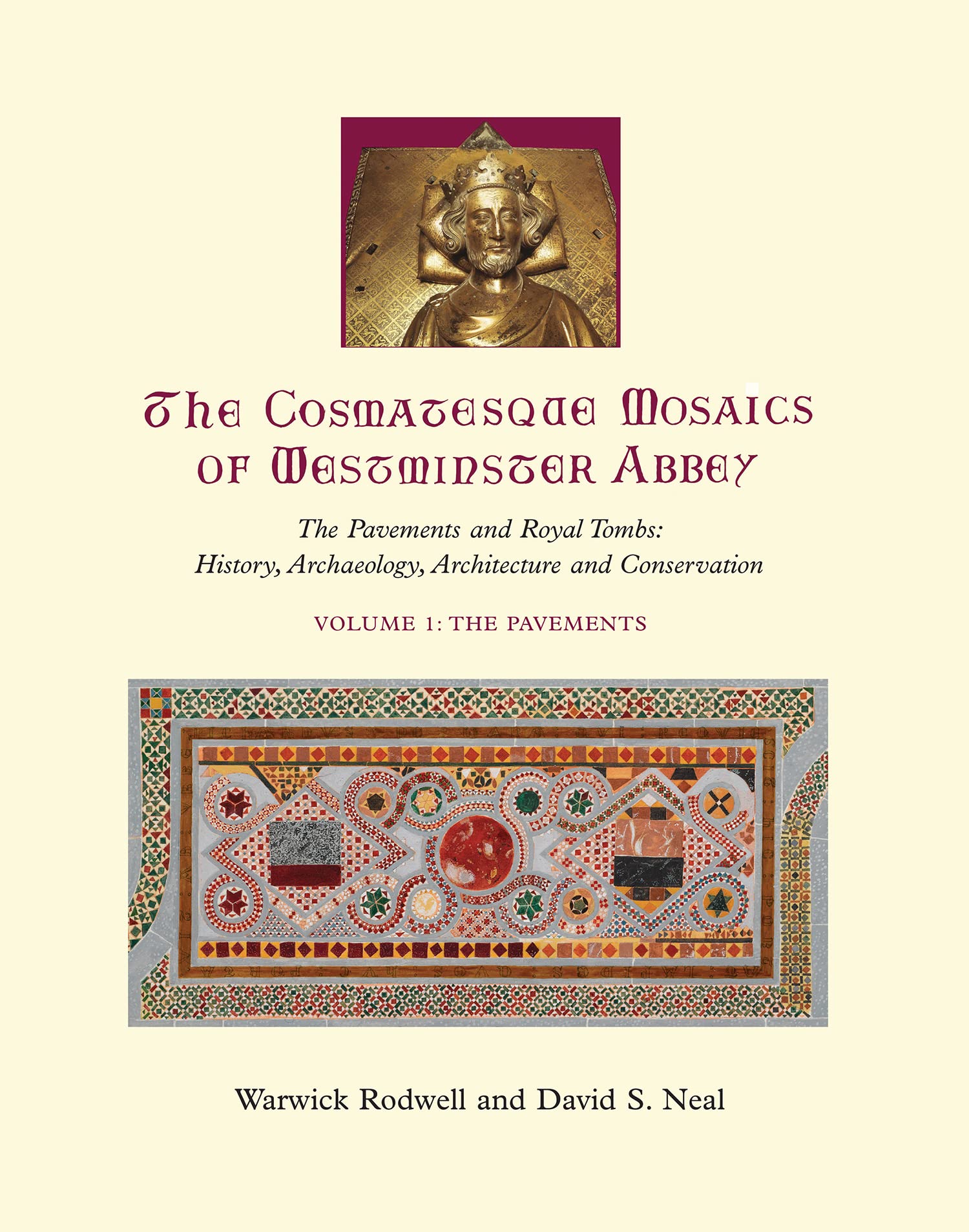 Mosaïques Cosmatesques de Westminster Abbey livre d'art exceptionnel sur l'histoire médiévale