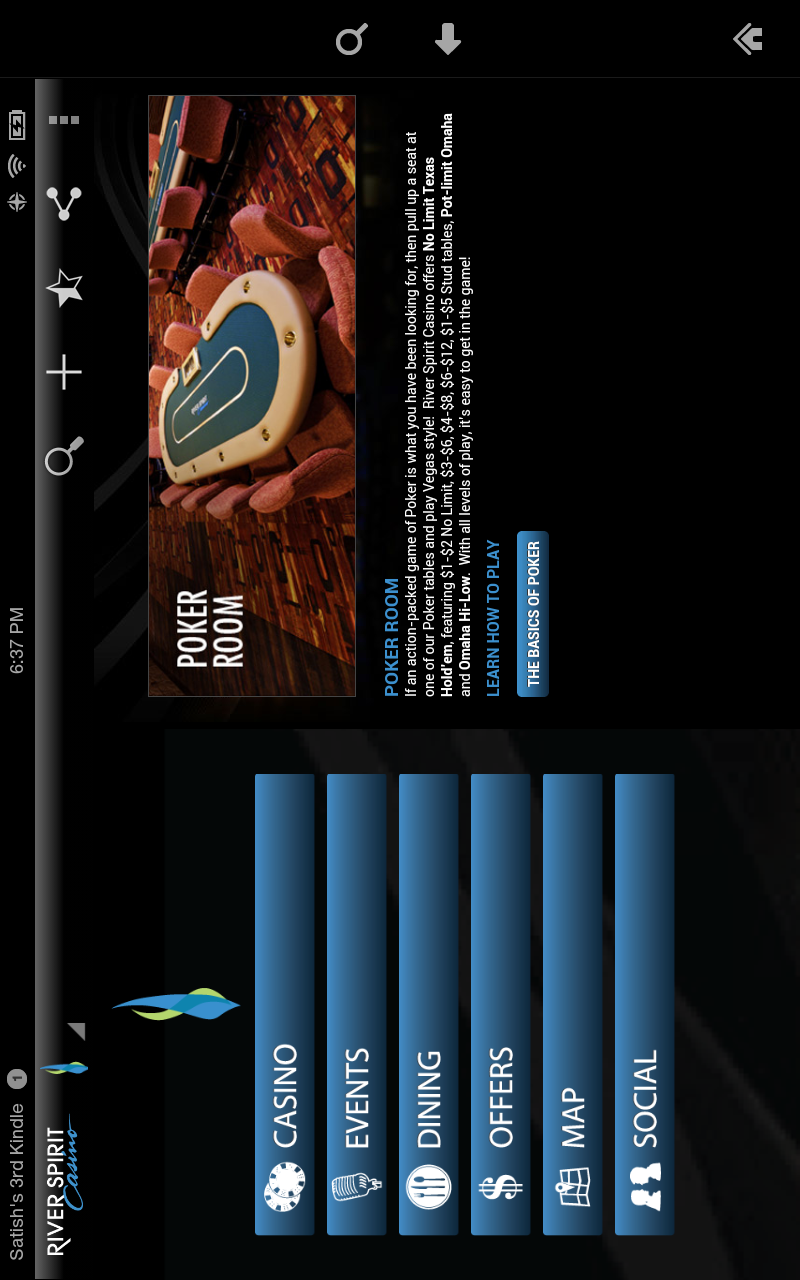 Spirit Casino registration interface screenshot