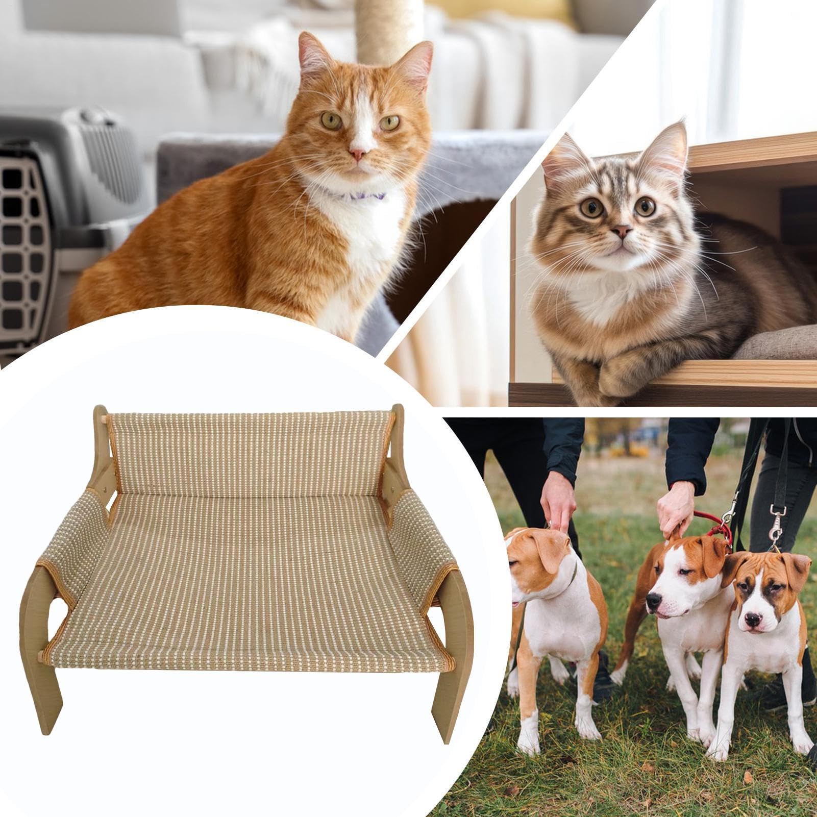 Genérico Sofá para | para Perros Y Cama para | Complemento de Frescura para Interior Exterior Verano Mascotas Pequeñas