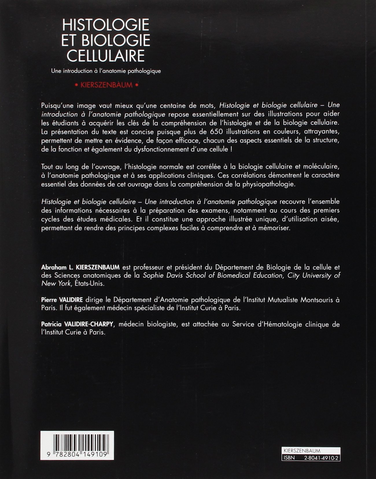 Histologie et biologie cellulaire: Une introduction à l'anatomie pathologique
