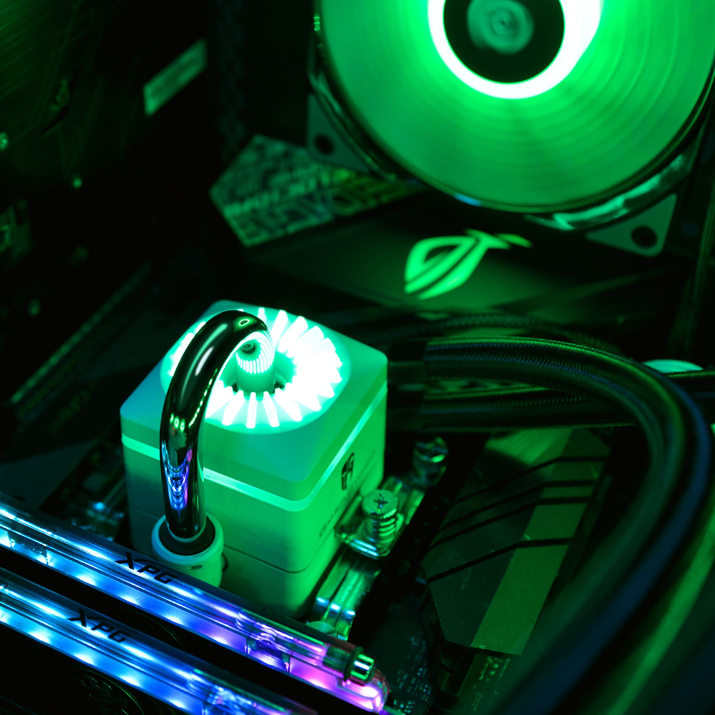 Buy DEEPCOOL Captain 240X WH RGB AIO CPU Liquid Cooler, AntiLeak Tech