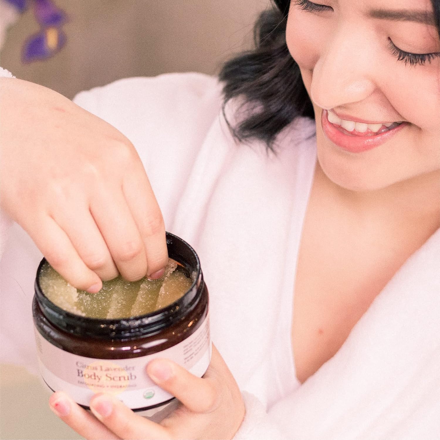 Organic Body Scrub - Vanilla Coconut Sugar Scrub for Body Polish, Exfoliating Body Scrub Exfoliator & Foot Scrub, Body Exfoliator, Body Scrubs for Women Exfoliation, Sugar Scrubs for Women & Men : Beauty & Personal Care