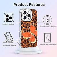 Vista 244 de I-MGAE-IN-AR - Funda diseñada para iPhone 12 y 12 Pro, diseño de mariposa plateada brillante, funda protectora de poliuretano termoplástico, suave