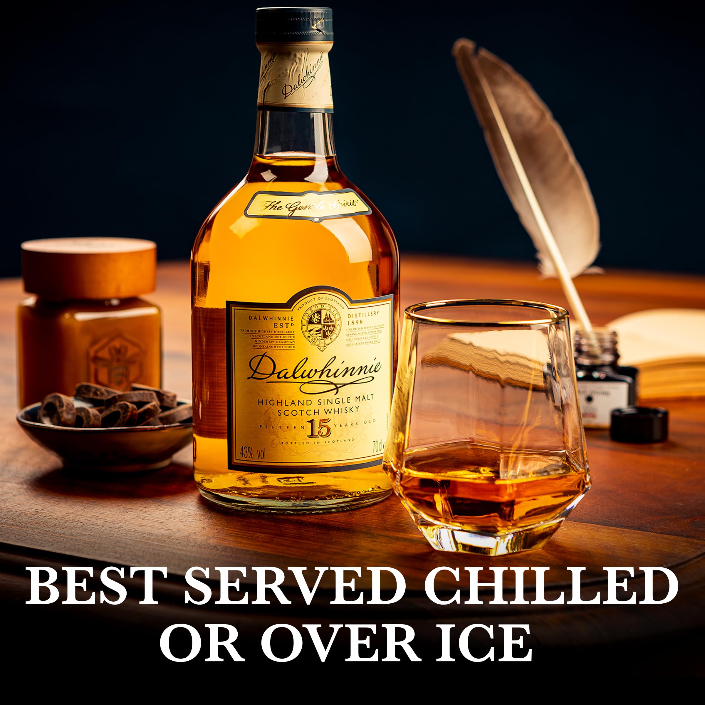 Dalwhinnie 15 Años Single Malt Whisky Escocés 700 ml