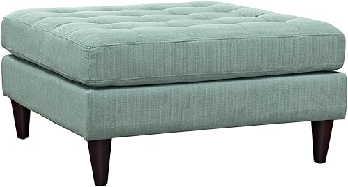 Miniatura 210 de Modway Sofá biplaza Empress en tela tapizada moderna de mediados de siglo, gris Gris,Laguna,Gris,claro,Celeste,verde azulado,Beige,Atomic Rojo