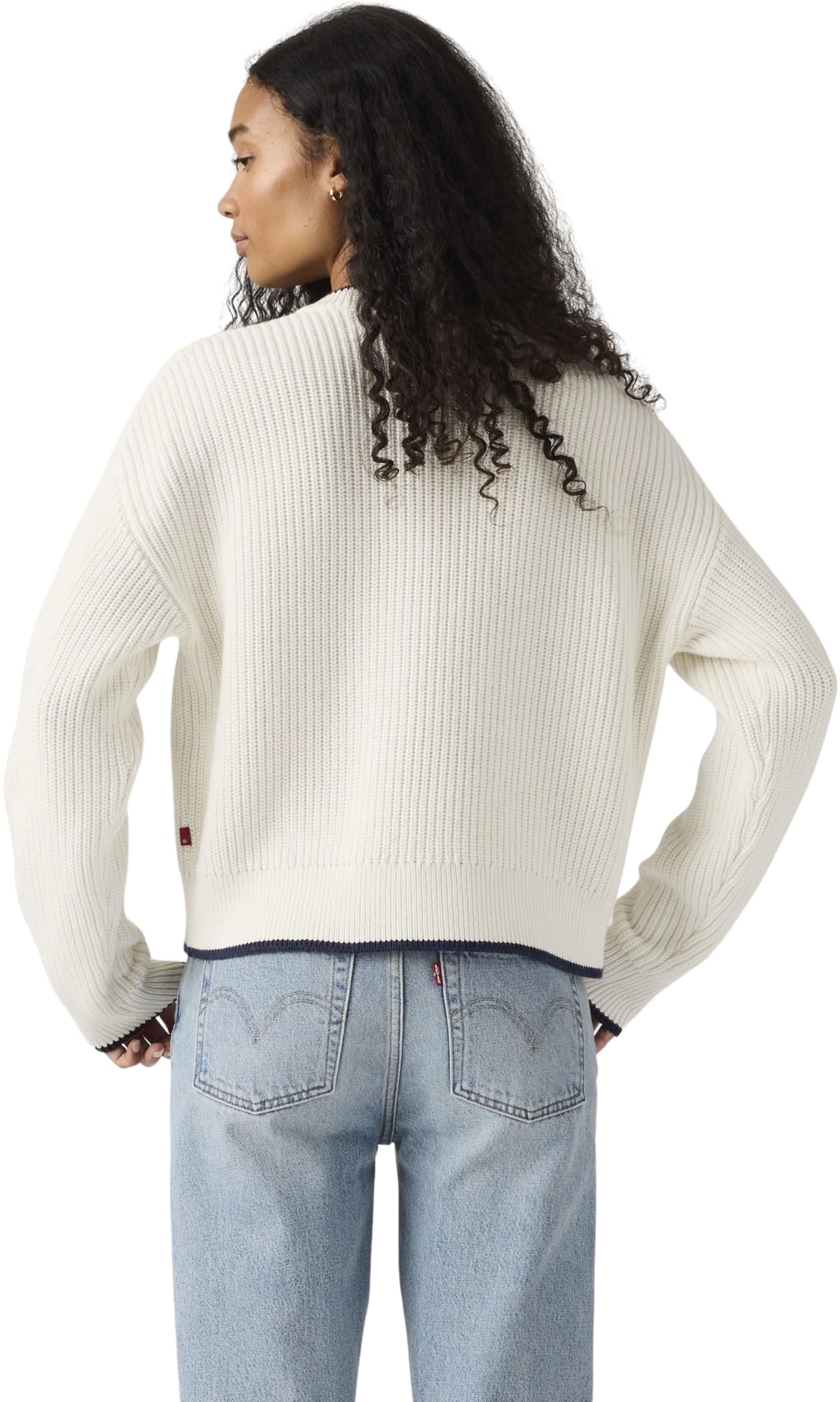 Levi's Damen Pullover Reese mit V-Ausschnitt, Relaxed Fit