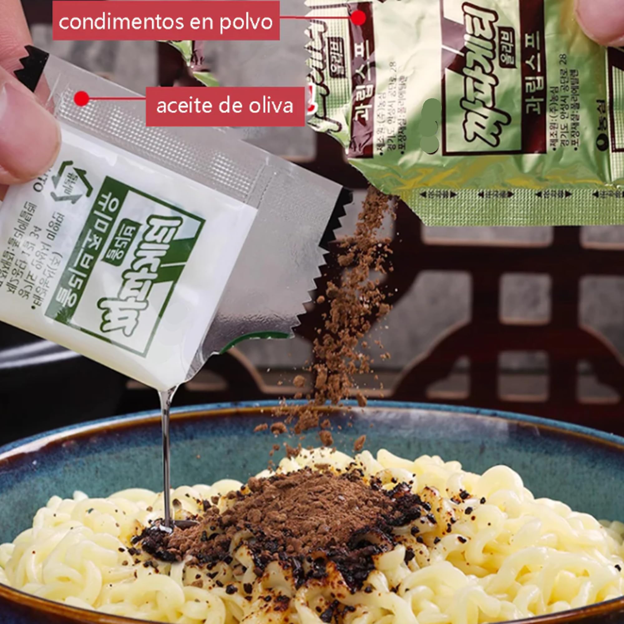 YIJIA | Ramen Coreanos Chapagetti 140g - Instant Noodle Ramen Corea - 2