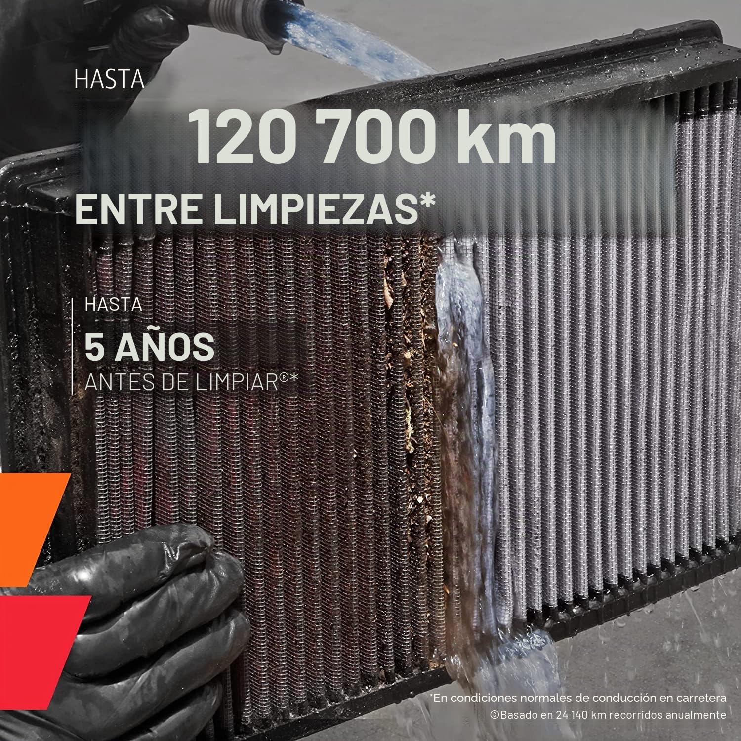 K&N 33-3037 Filtro de Aire, Rojo