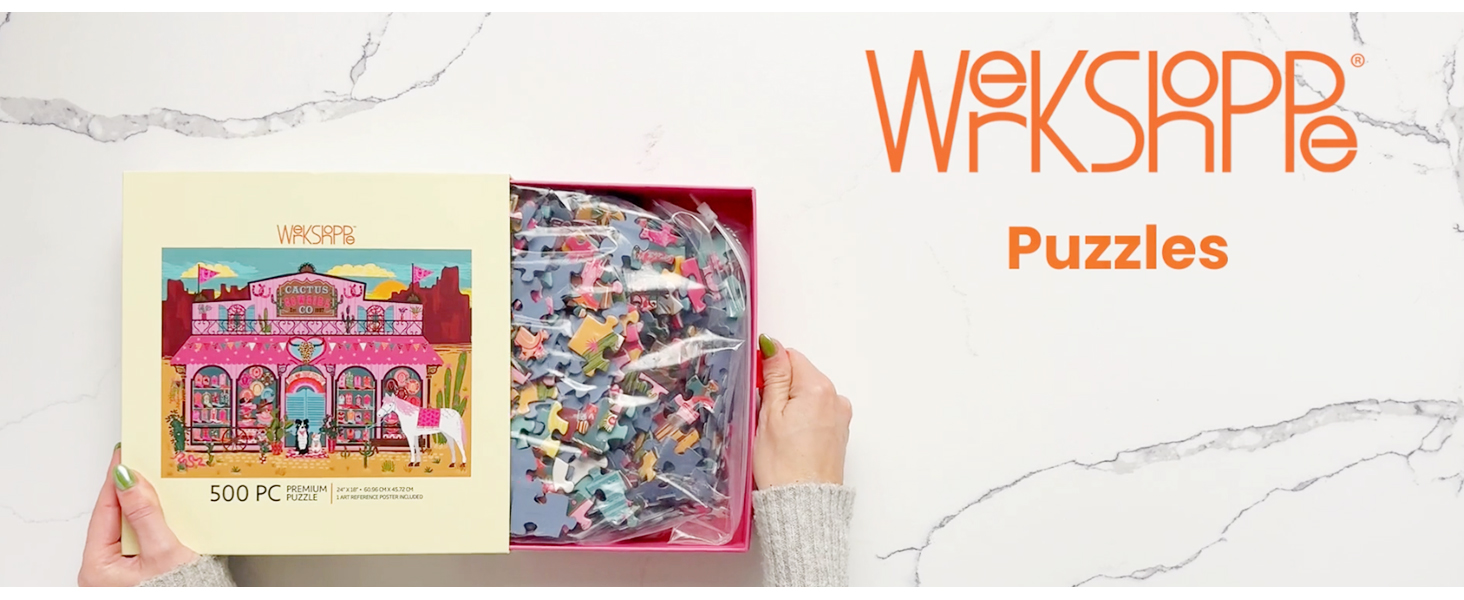 Amazon.com: WerkShoppe Road Trip 1000 Piece Jigsaw Puzzle : Toys