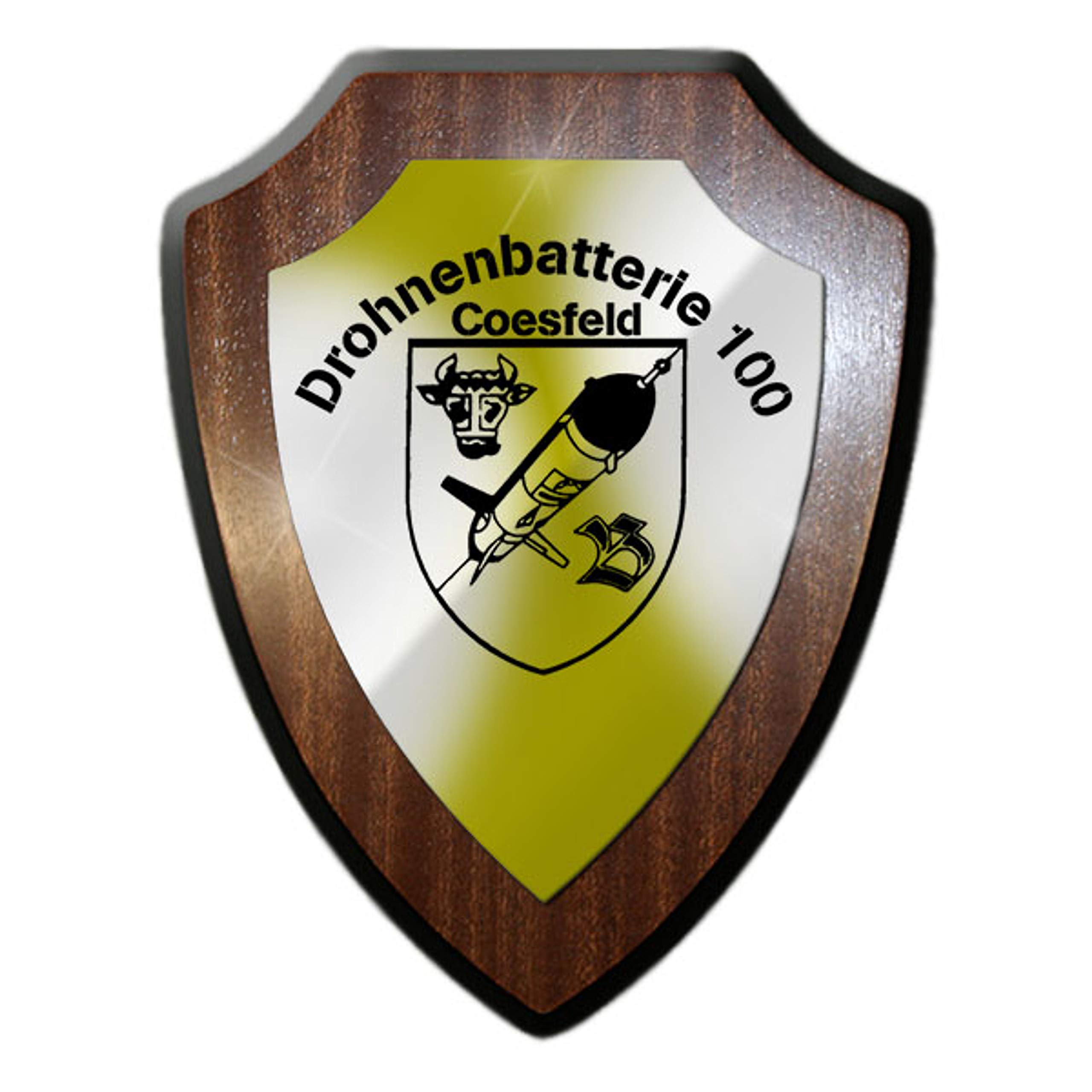 Panneau plaque murale blason Coesfeld Bundeswehr insigne militaire #19851