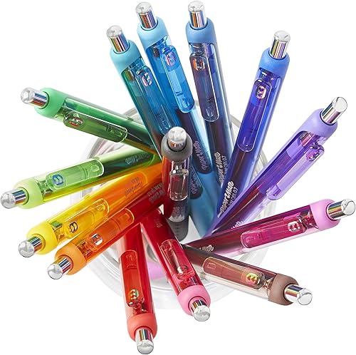 Miniatura 10 de Paper Mate InkJoy - Bolígrafos de gel, punta fina, color negro, 4 unidades