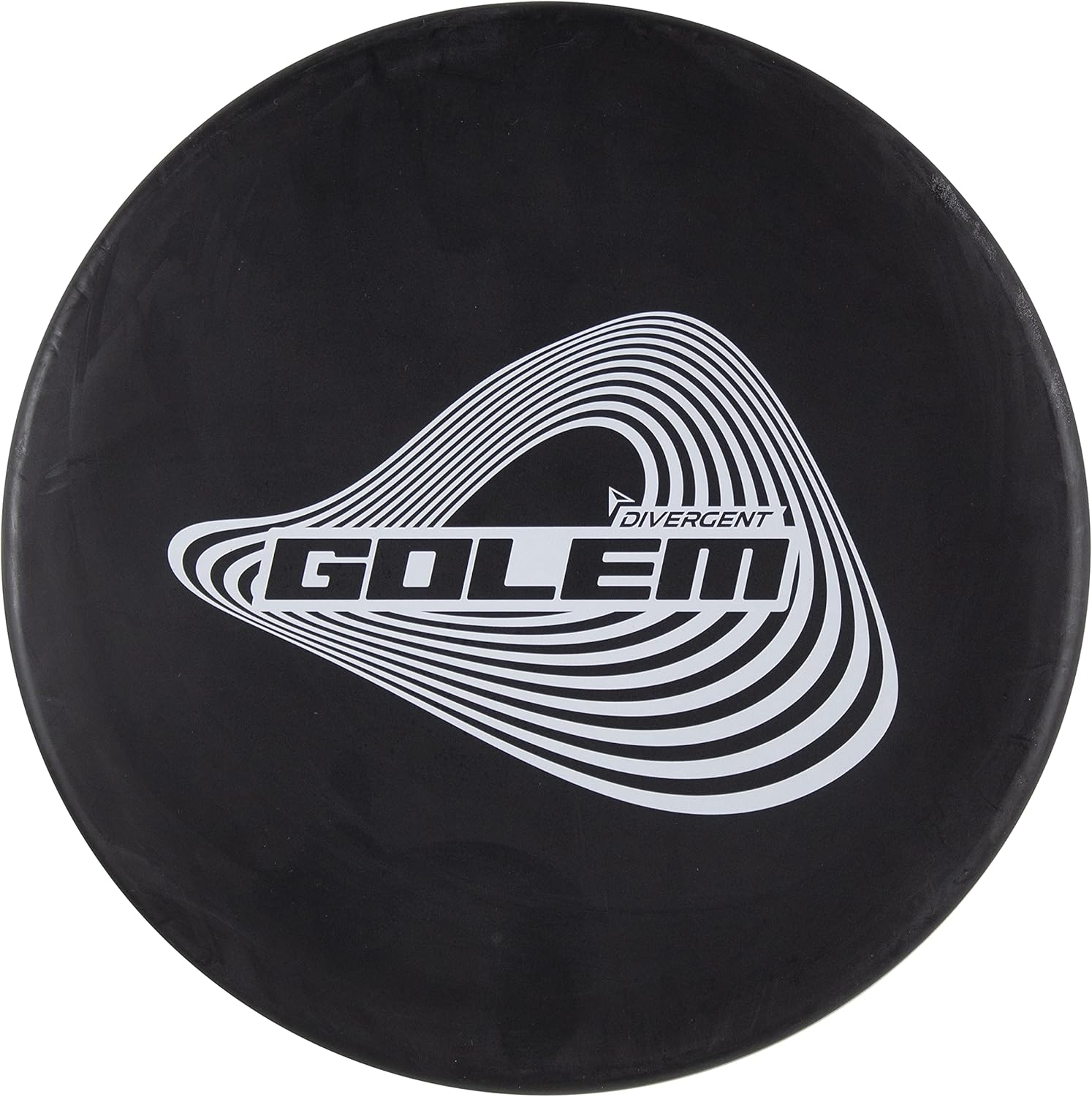 Divergent Discs Golem | Overstable Approach Disc | Flexible Putt & Approach Disc Golf Disc (Black)