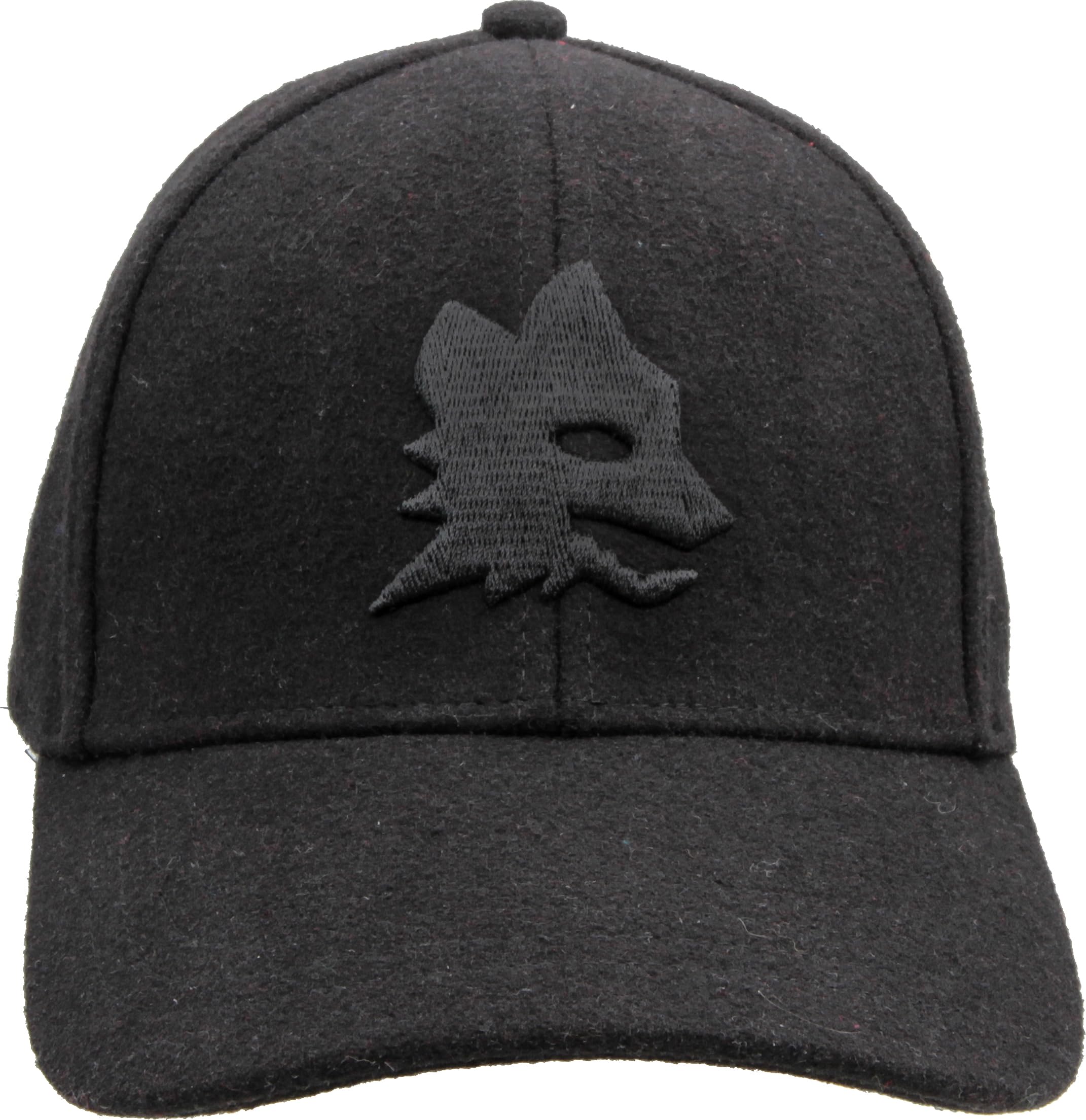 IMMA Cappelli AS Roma Nero Berretto Baseball Unica Taglia