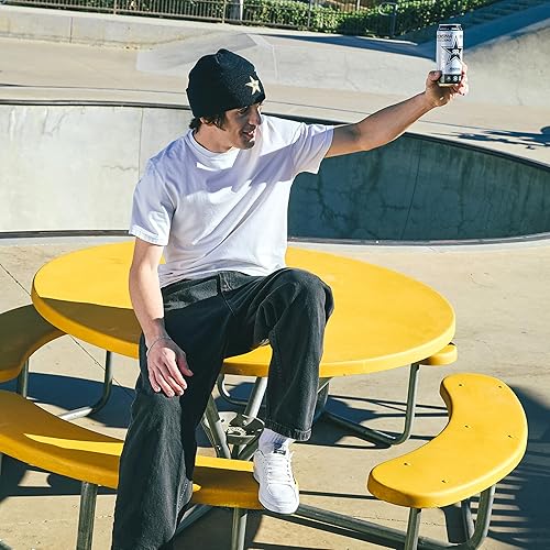 Vista 28 de Rockstar Bebida energética Pure Zero, naranja mandarina, lata de 16 onzas