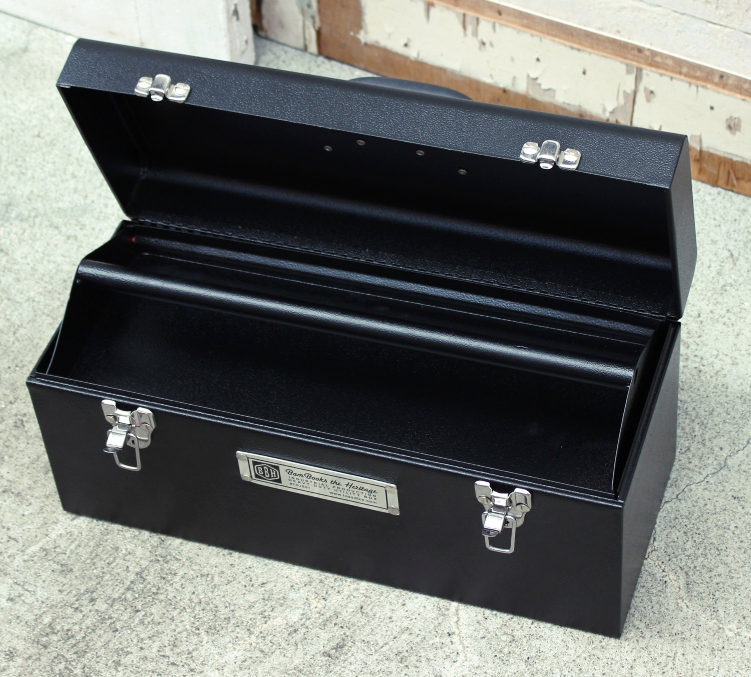 Amazon.co.jp: トスダイス 道具箱 UTILITY BOX BLACK Mサイズ ブラック