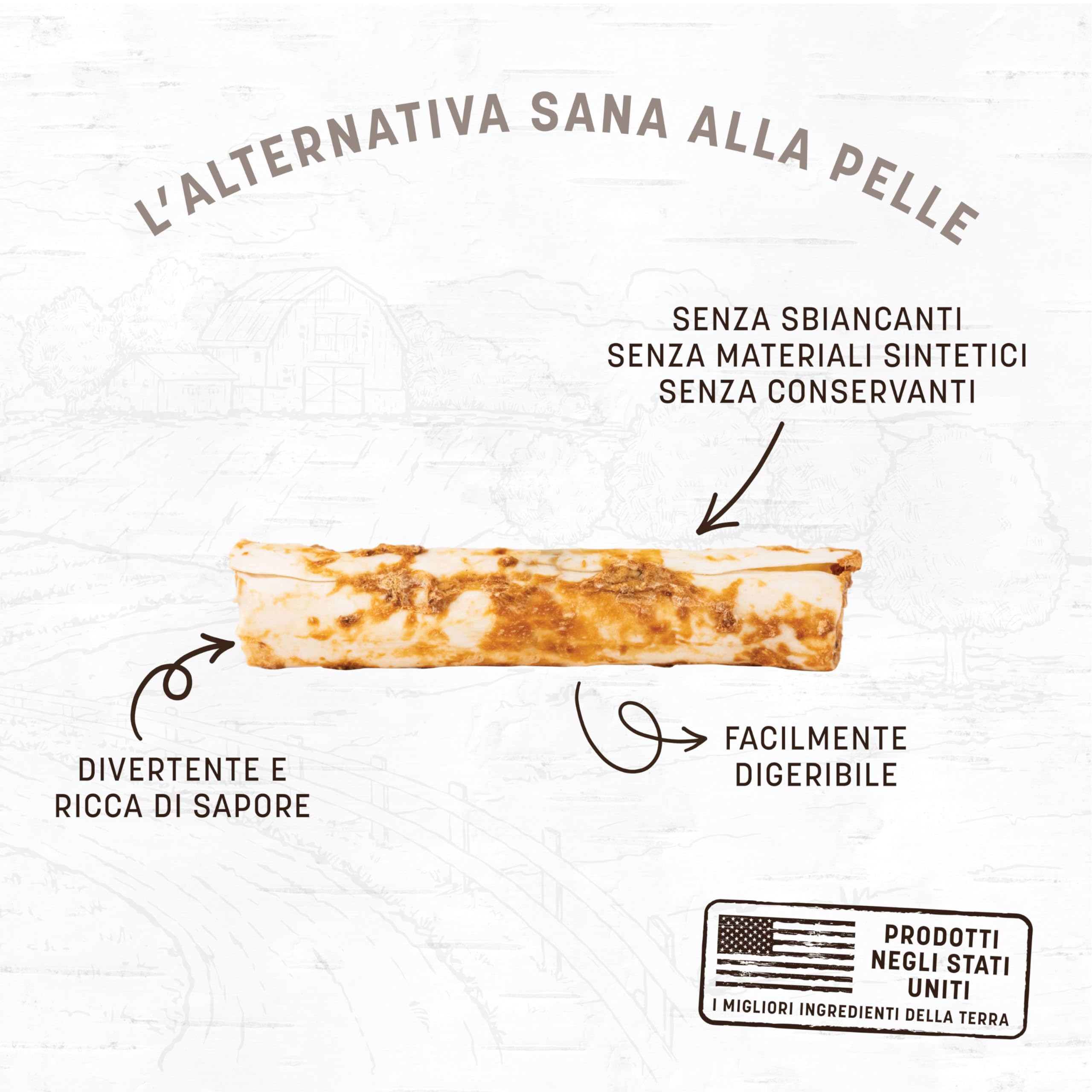 Snack Per Cani Earth Animal No-Hide - Senza Pelle, Al Pollo, Per Taglia Media - Foto 10