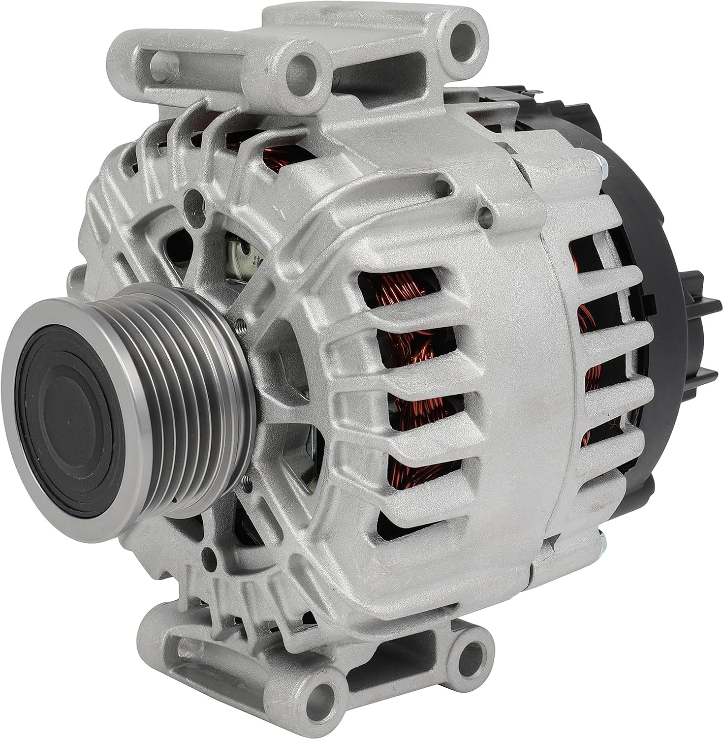 OCPTY Alternators Alternator for Audi A3/A3 Quattro/A4/A4 Quattro,for Volkswagen CC/Eos/GTI/Jetta/Passat/Tiguan,12V 150Amp S6,Replaces 11070N, 11064N, 23255, LRA2256, TG15C017